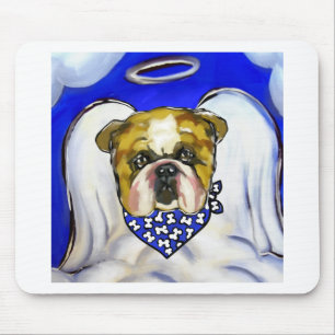 Bulldog Angel Mousepad