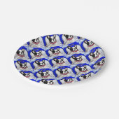 Bulldog Angel Pappteller (Schrägansicht)