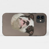 Bulldog Aquarellmalerei Case-Mate iPhone Hülle (Rückseite (Horizontal))