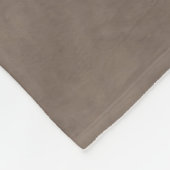 Bulldog Aquarellmalerei Fleecedecke (Ecke)