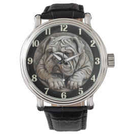 Bulldog Armbanduhr