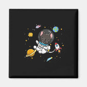 Bulldog Astronaut Magnet (Vorne)