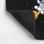 Bulldog Astronaut Mousepad (Ecke)