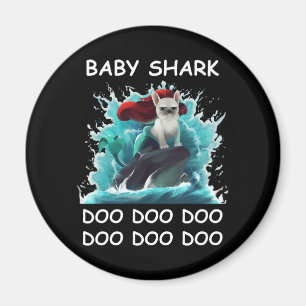 Bulldog   Baby Shark Doo Doo Doo Magnet