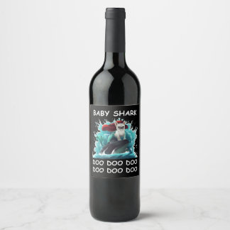 Bulldog | Baby Shark Doo Doo Doo Weinetikett