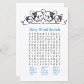 Bulldog Baby Shooter Word Search Game (Vorne/Hinten)