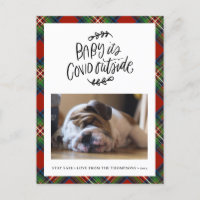 BULLDOG | Baby's COVID Außerhalb Niedlicher Weihna