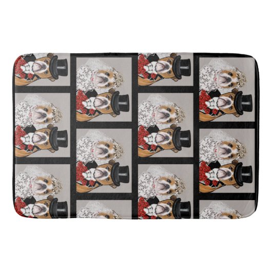 Bulldog Badematte (Vorderseite)