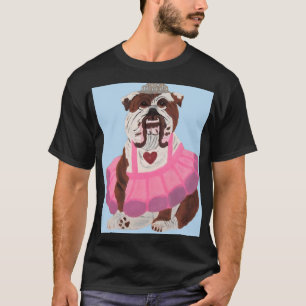 Bulldog-Ballerina T-Shirt