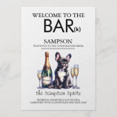 Bulldog-Bar Menükarte (Vorderseite)