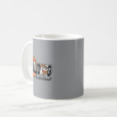 Bulldog Baseball Kaffeetasse (Vorderseite Links)