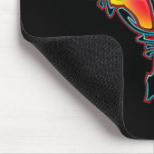 Bulldog Bda Sabertooth Old School Skateboarding Fo Mousepad (Ecke)