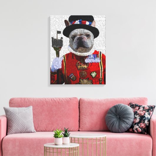 Bulldog Beefeater Leinwanddruck (Insitu (Wohnzimmer))