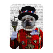 Bulldog Beefeater Magnet (Vertikal)
