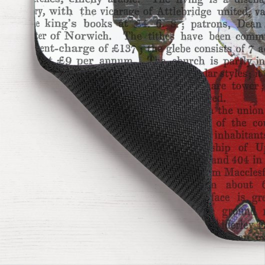 Bulldog Beefeater Mousepad (Ecke)