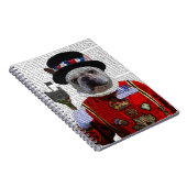 Bulldog Beefeater Notizblock (Rechte Seite)