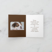 BULLDOG BEKOMMEN GUTE KARTE (Innenseite)