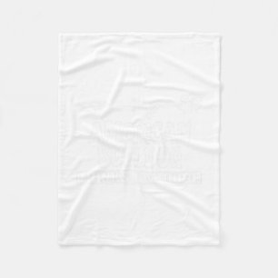 Bulldog Besitzer Fleecedecke