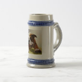 Bulldog Bierglas (VorderseiteRechts)