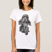Bulldog Biker T-Shirt (Vorderseite)