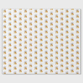 Bulldog Birthday Geschenkpapier (Flach)