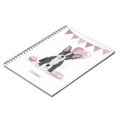 Bulldog Birthday Notizblock (Linke Seite)