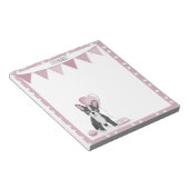 Bulldog Birthday Notizblock (angewinkelt)