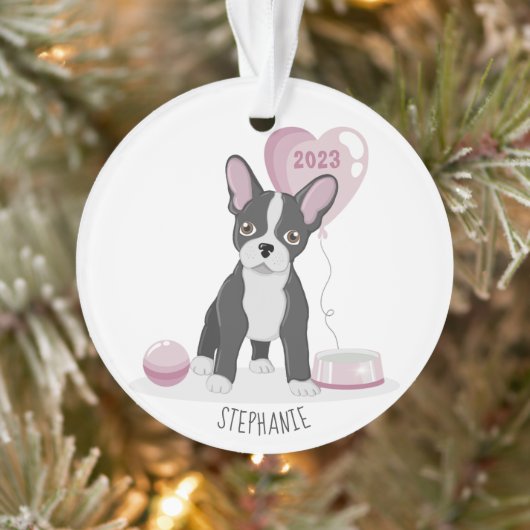Bulldog Birthday Ornament (Baum)