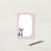 Bulldog Birthday Post-it Klebezettel (Auf Schreibtisch)