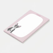 Bulldog Birthday Post-it Klebezettel (angewinkelt)