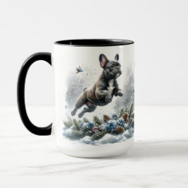 Bulldog Black, Christmas Coffee Tassen Cup