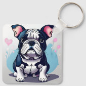 Bulldog Bliss Schlüsselanhänger (Rückseite)
