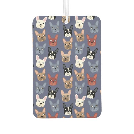 Bulldog Blue Autolufterfrischer (Rückseite)