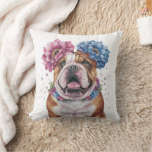 Bulldog Blume Crossover Print