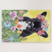 Bulldog-Blume Puzzle (Horizontal)