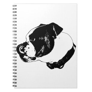 Bulldog Bold Line Notizen Notizblock