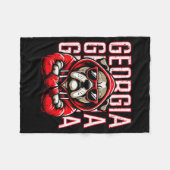 Bulldog Boys Youth Teen Kids Men Girls Women Fleecedecke (Vorderseite (Horizontal))