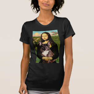 Bulldog (br10) - Mona Lisa T-Shirt