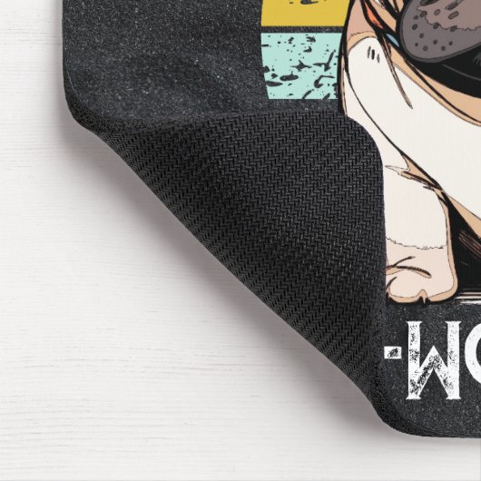 Bulldog Brains Mousepad (Ecke)