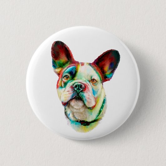Bulldog Bright Bust Button (Vorderseite)