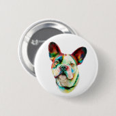 Bulldog Bright Bust Button (Vorne & Hinten)