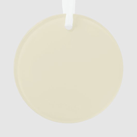 Bulldog-Brille Ornament (Rückseite)