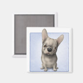 Bulldog (Buff) Magnet (Vorderseite/Rückseite)