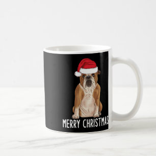 Bulldog Bully Merry English Bulldog Christmas 1 Kaffeetasse