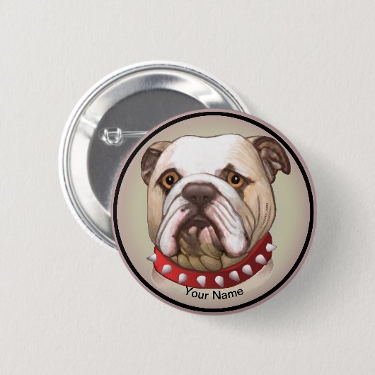 Bulldog Button (Vorne & Hinten)