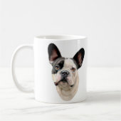 Bulldog BW Bust Kaffeetasse (Links)