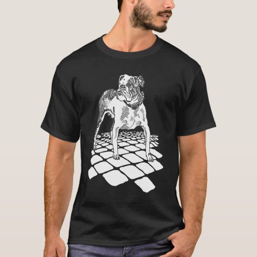 Bulldog by Moriz Jung 1912 Remastered  Artistic Bu T-Shirt (Vorderseite)