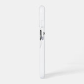 Bulldog Cafe-Table-Fall iPhone 16 Hülle (Linke Seite)