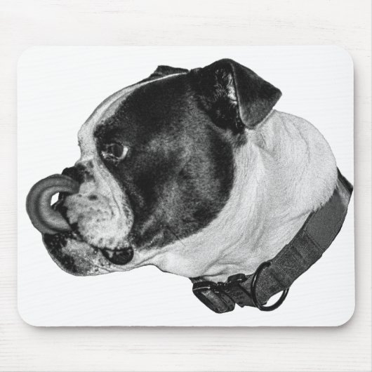 Bulldog Calm Desk Pad Mousepad (Vorne)