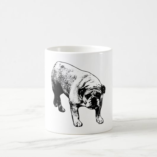 Bulldog Christmas Brew Kaffeetasse (Mittel)